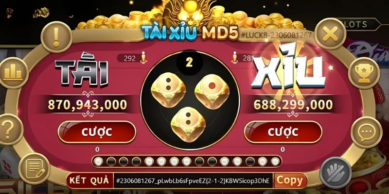 Mẹo đánh tài xỉu MD5 là một dạng trò chơi cá cược trực tuyến dựa trên mã hóa MD5
