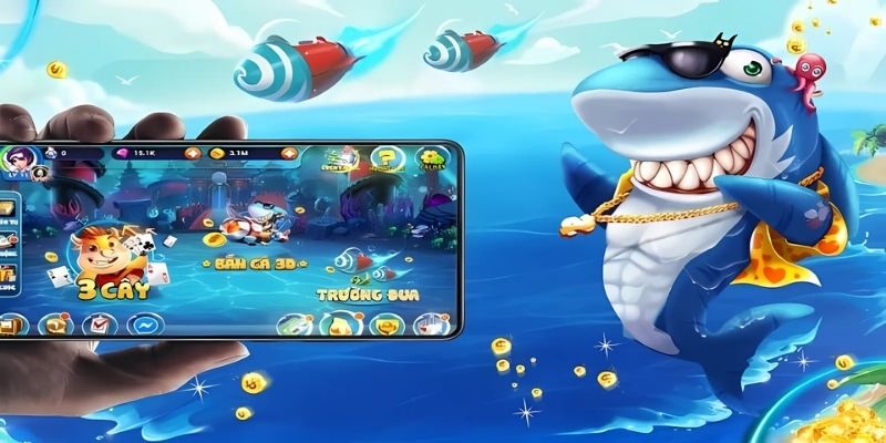 Một số sảnh bắn cá tại nền tảng